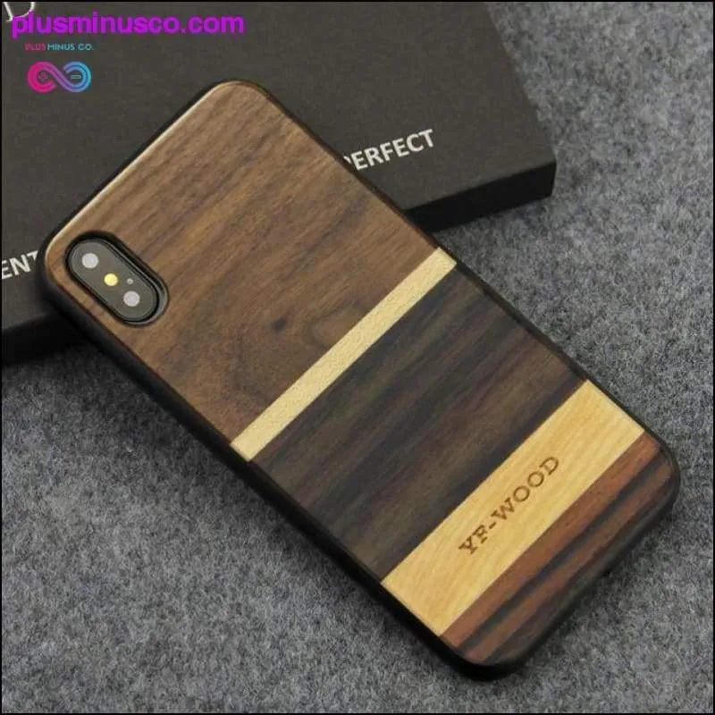 100% Real Wood Luxury Protective Case For iPhone X