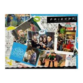 1000-Piece Jigsaw Puzzle, Friends Scrapbook- 49x69cm