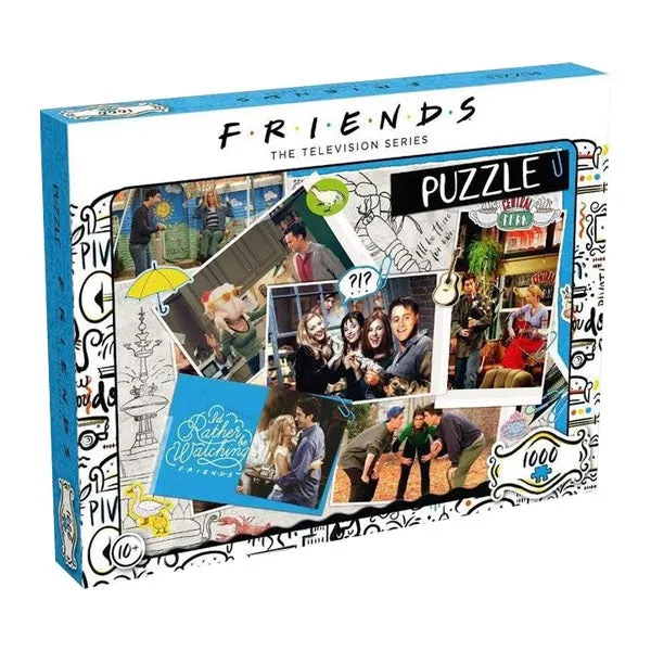 1000-Piece Jigsaw Puzzle, Friends Scrapbook- 49x69cm