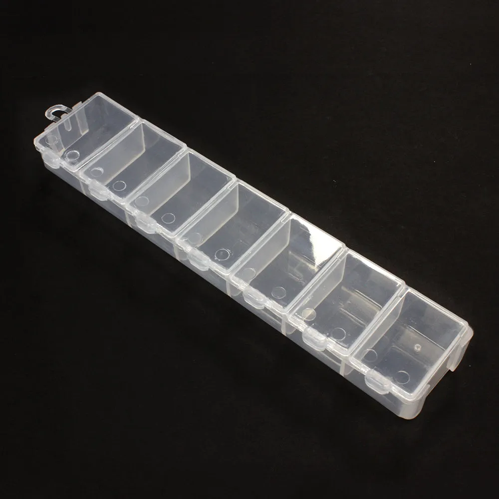 15x3cm 7 Flip-Lid Compartment - 1 Box