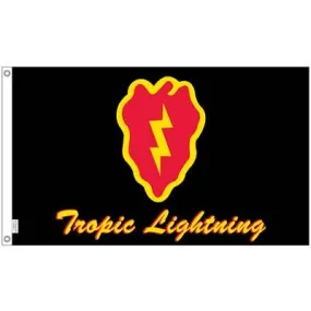 25th Infantry Tropic Lightning Flag 3x5