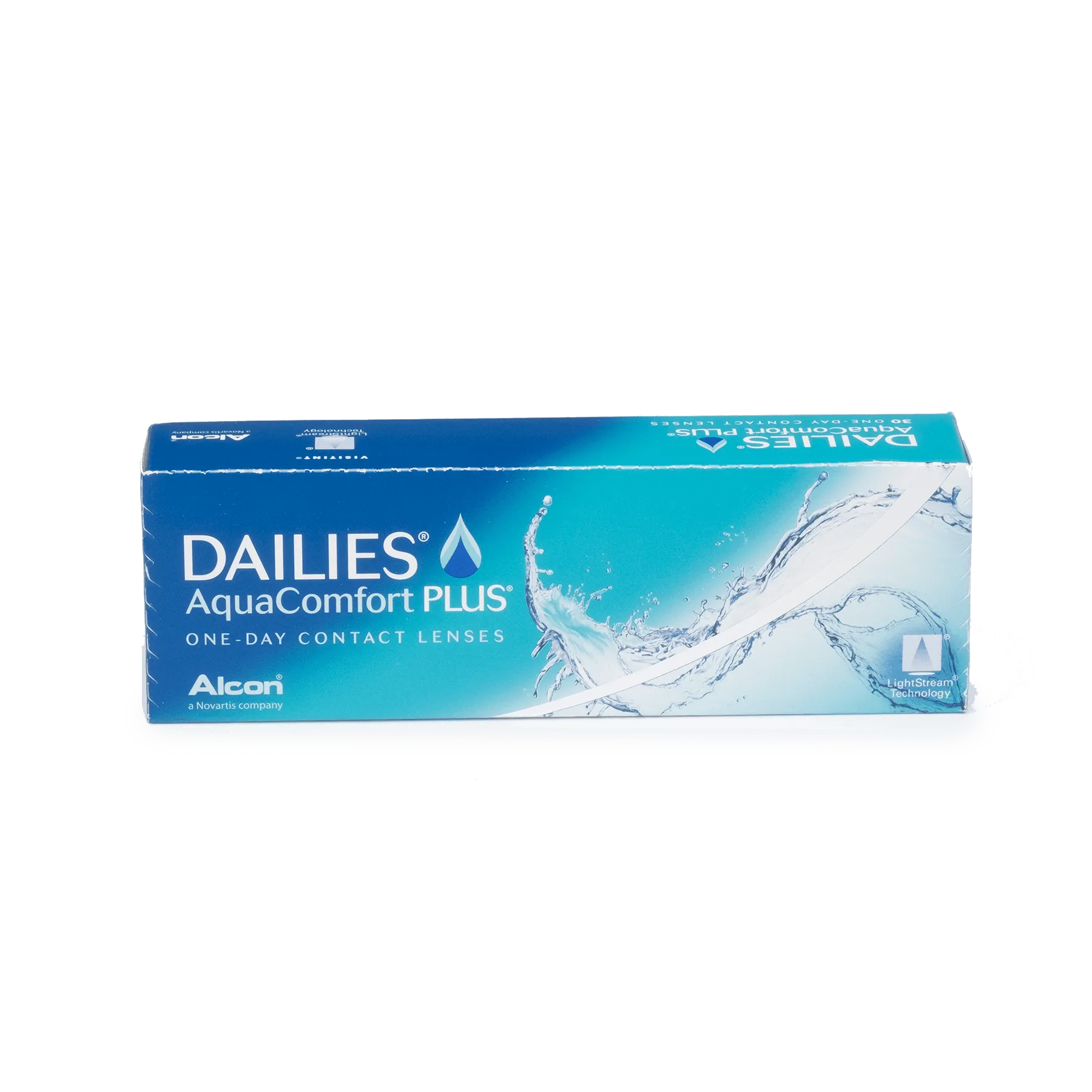 Alcon DAILIES AquaComfort Plus One-Day Contact Lenses - 30 Pack