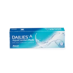 Alcon DAILIES AquaComfort Plus One-Day Contact Lenses - 30 Pack