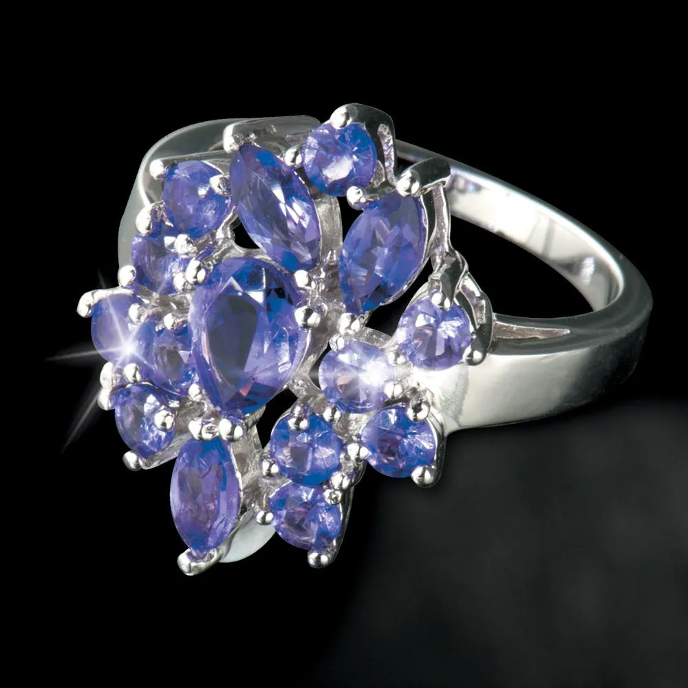 Amethyst Cluster Ring