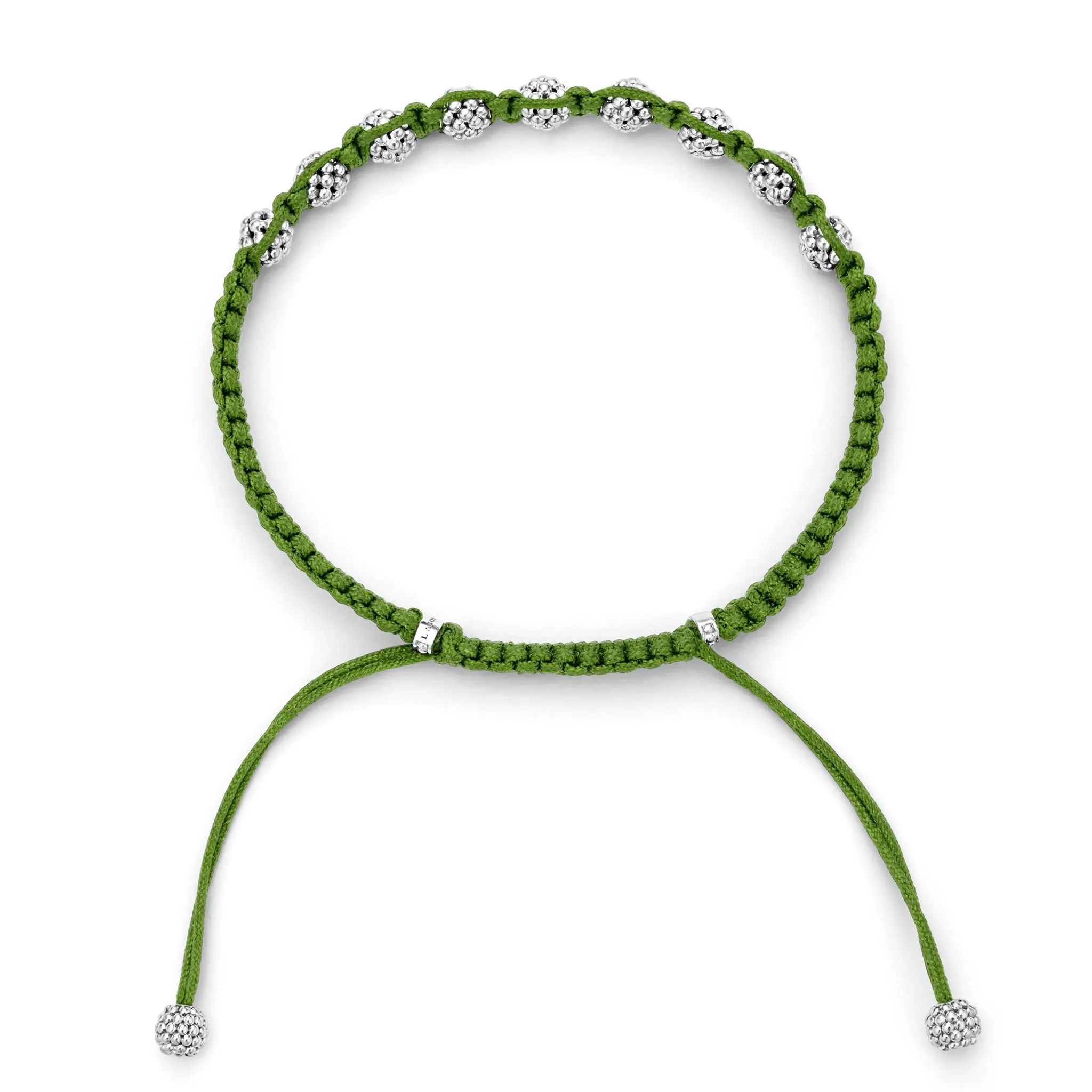 Anthem Green Macrame Bracelet