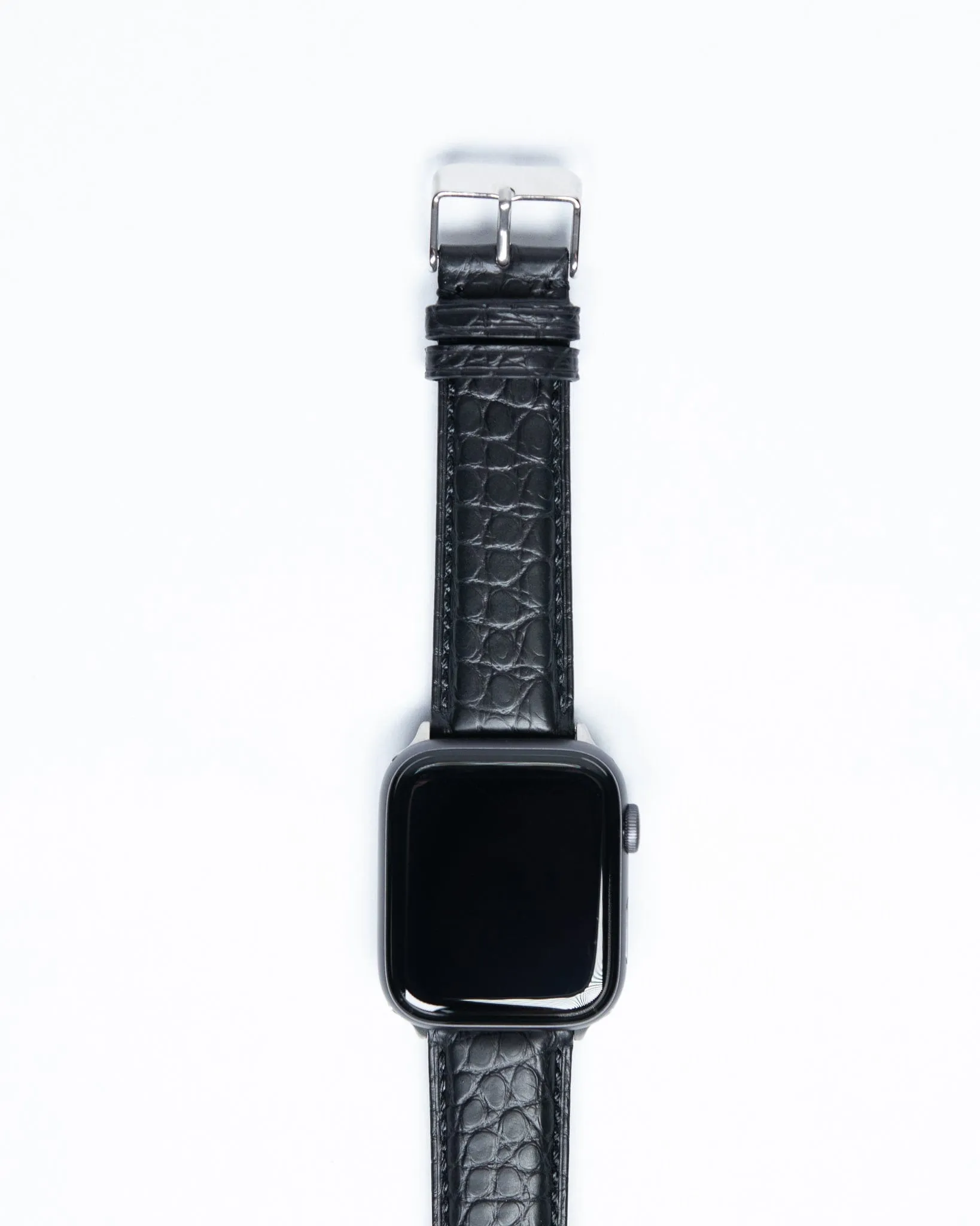 Apple Watch Band - Crocodile Leather (Black)