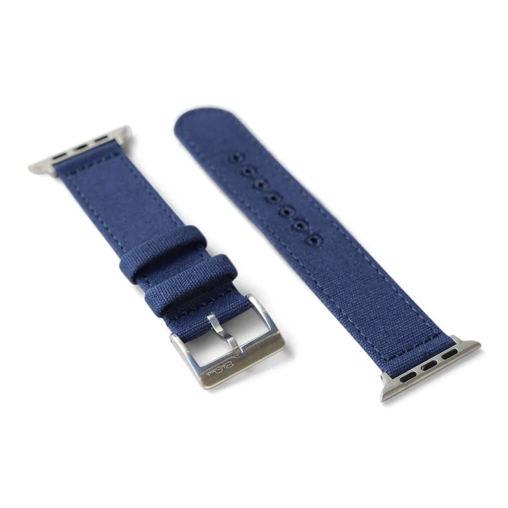 Apple Watch Band - Navy Blue CanvaSoft