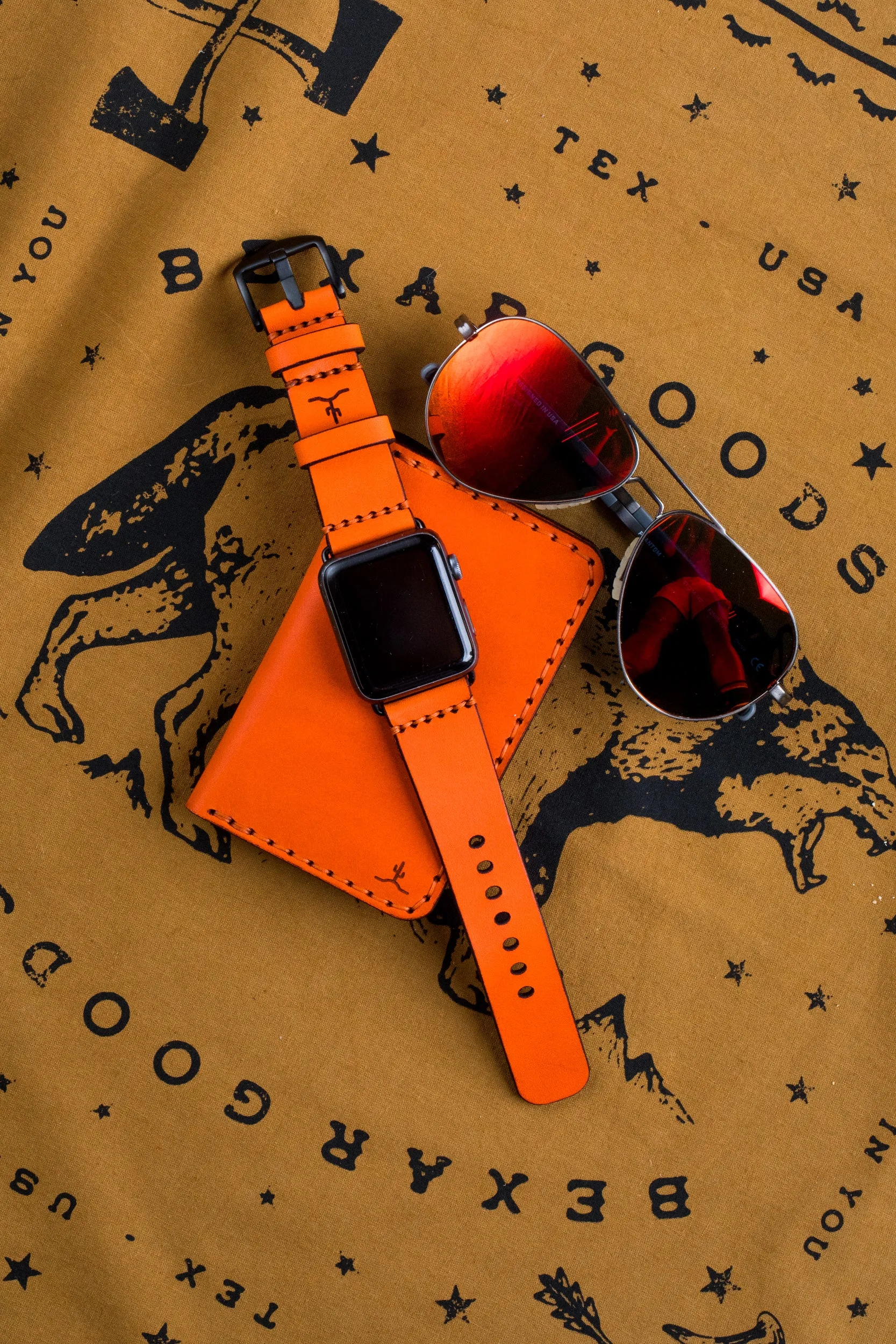 Apple Watch Strap // SOS Orange