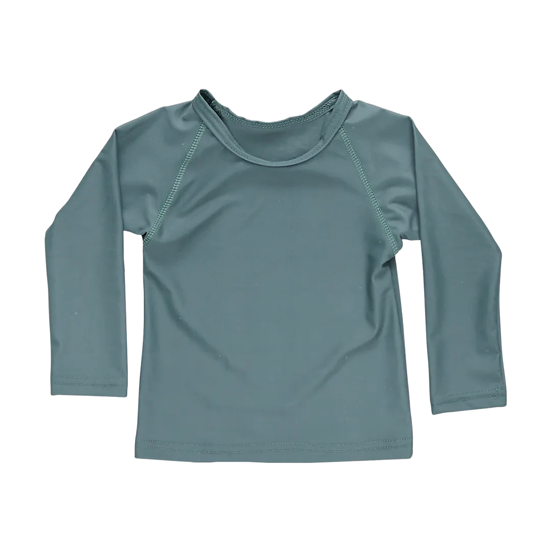 Baby Boys Rash Guard - Leaf Green