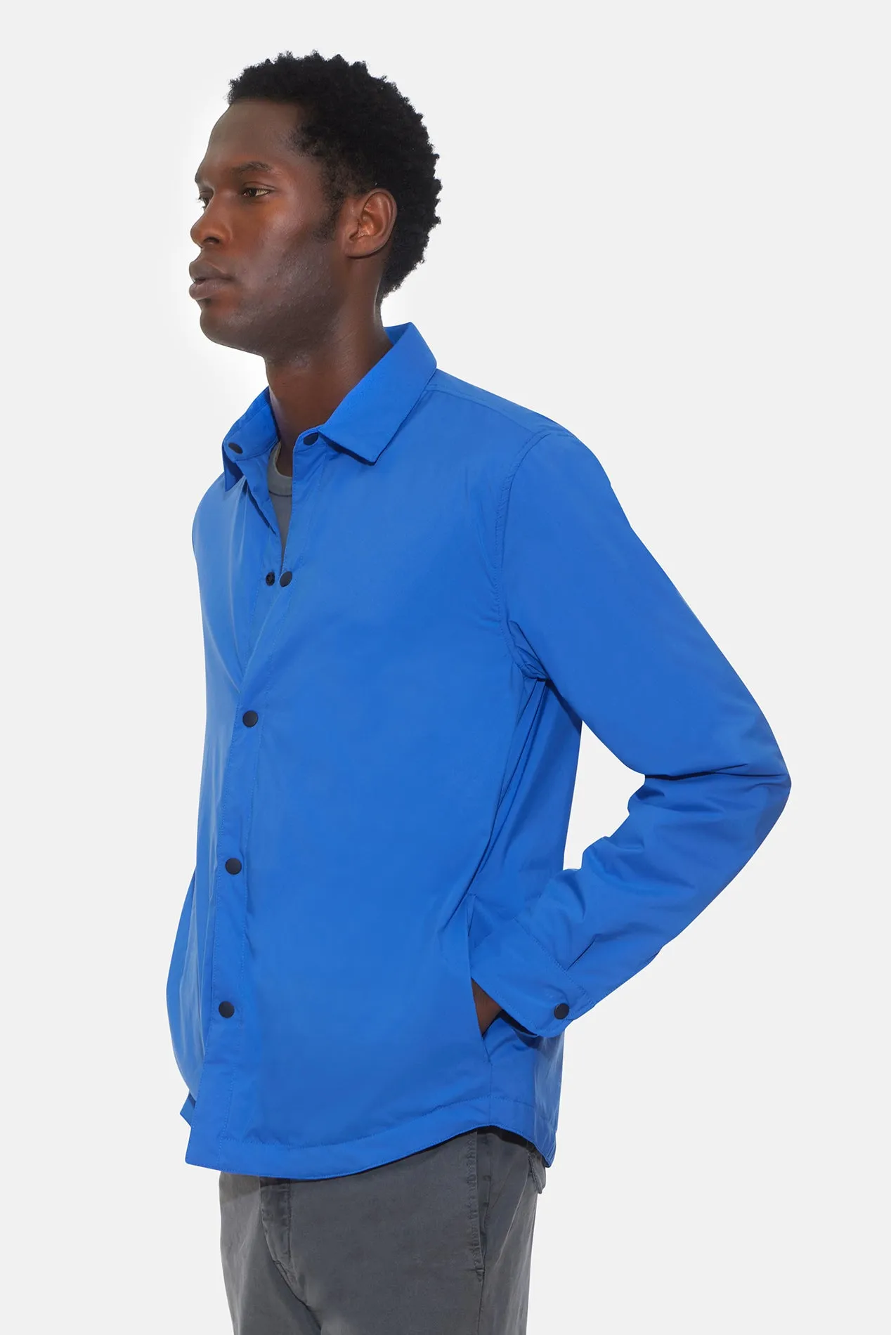 B&C Overshirt Blue