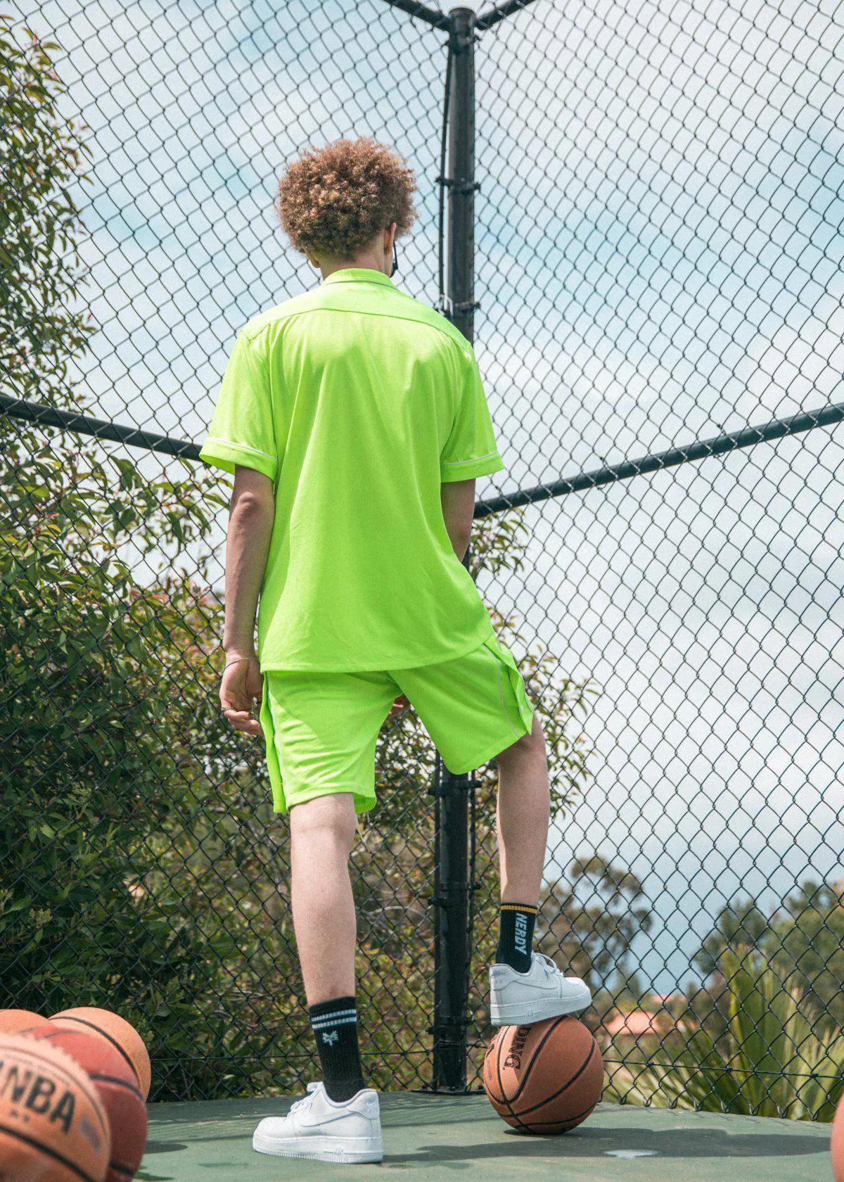 Blank State Men's Team Shirt in Neon