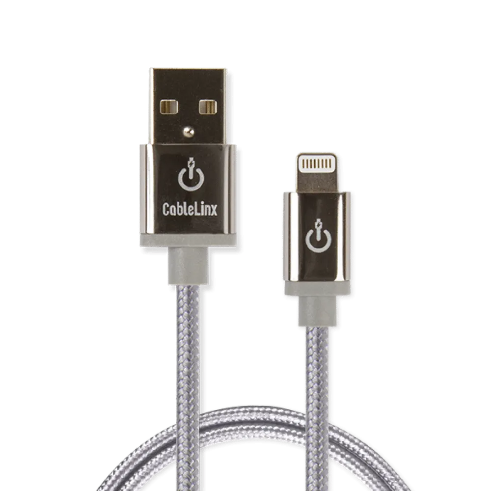 CableLinx Elite Apple MFi Certified Lightning to USB-A Braided Cables