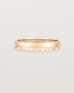 Cascade Double Band | Diamonds