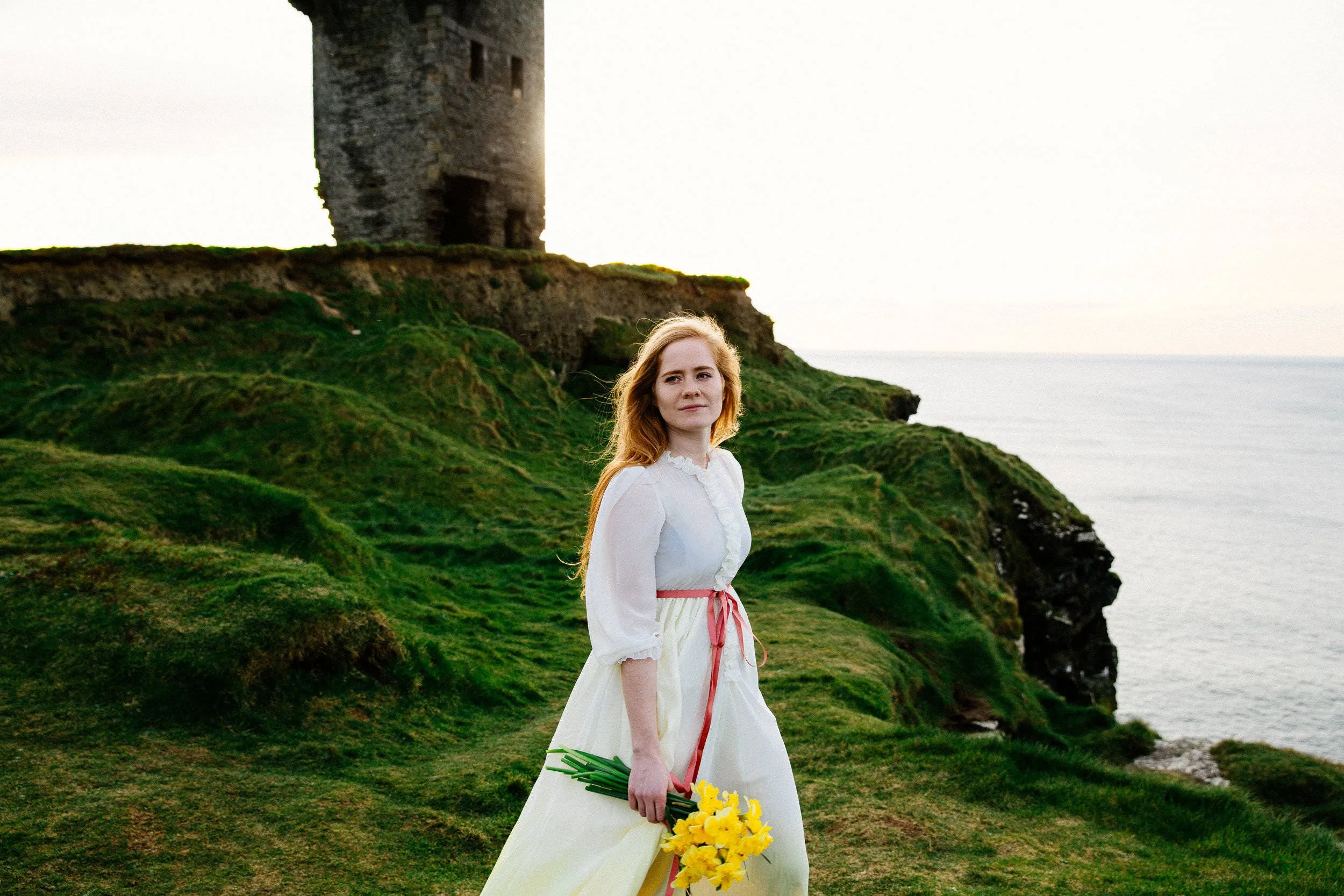 Chiffon Ombre Wedding Dress