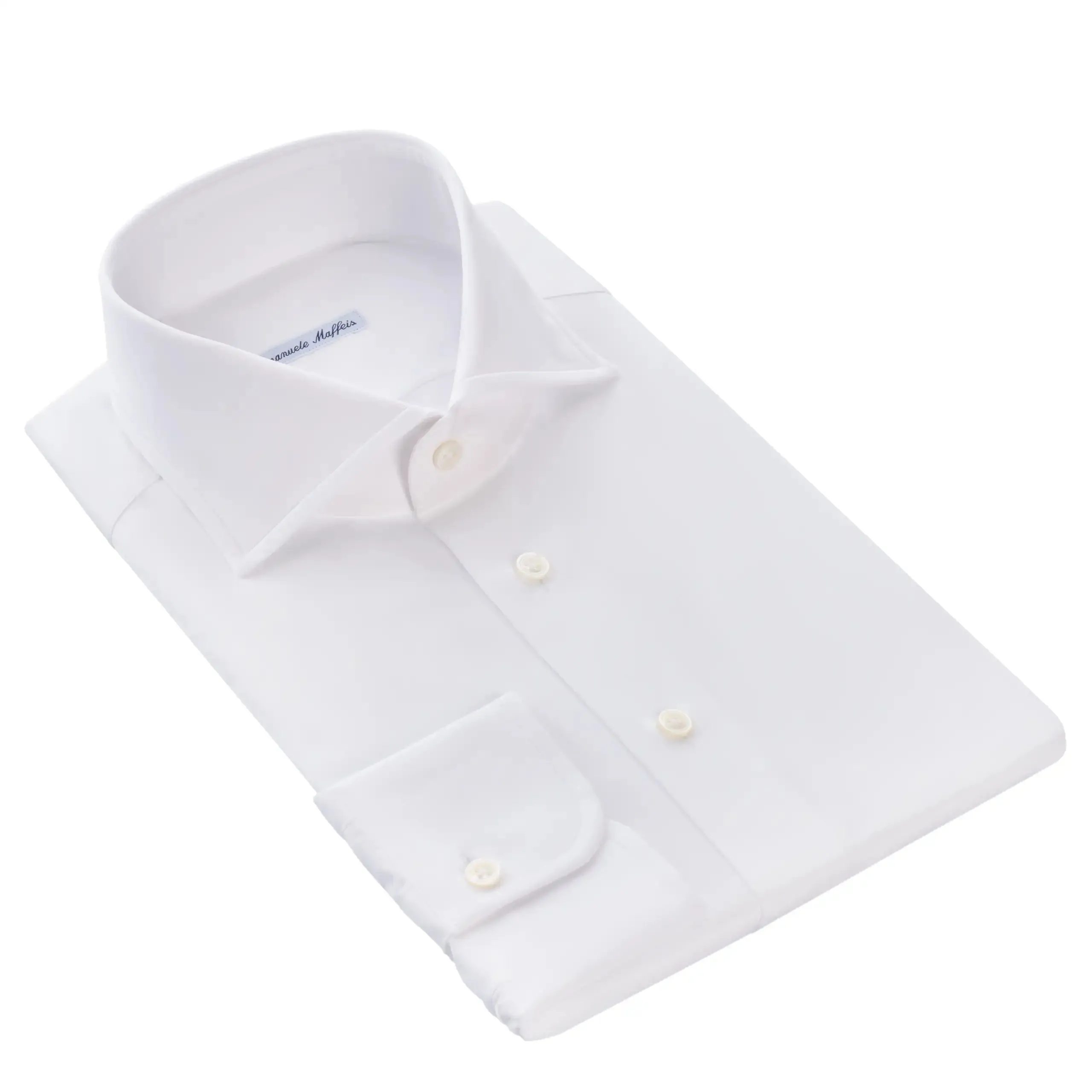 Classic Dress Cotton Shirt in White