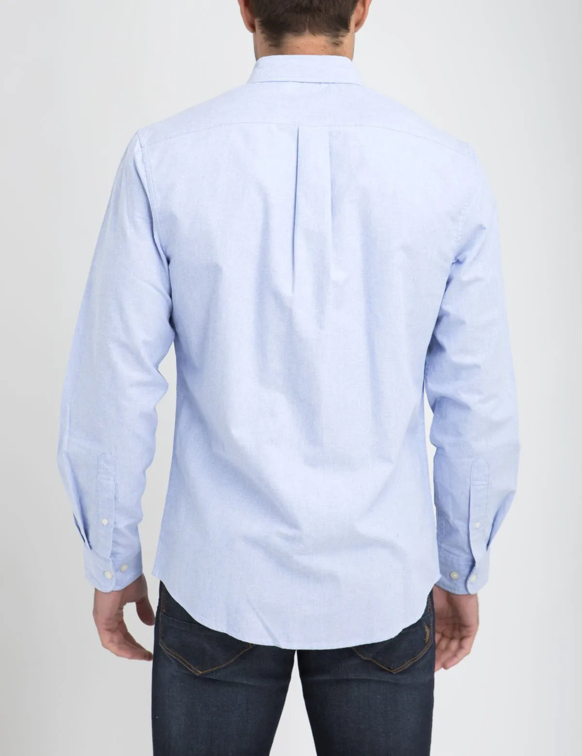 CLASSIC FIT DIAGONAL SHIRT IN OXFORD