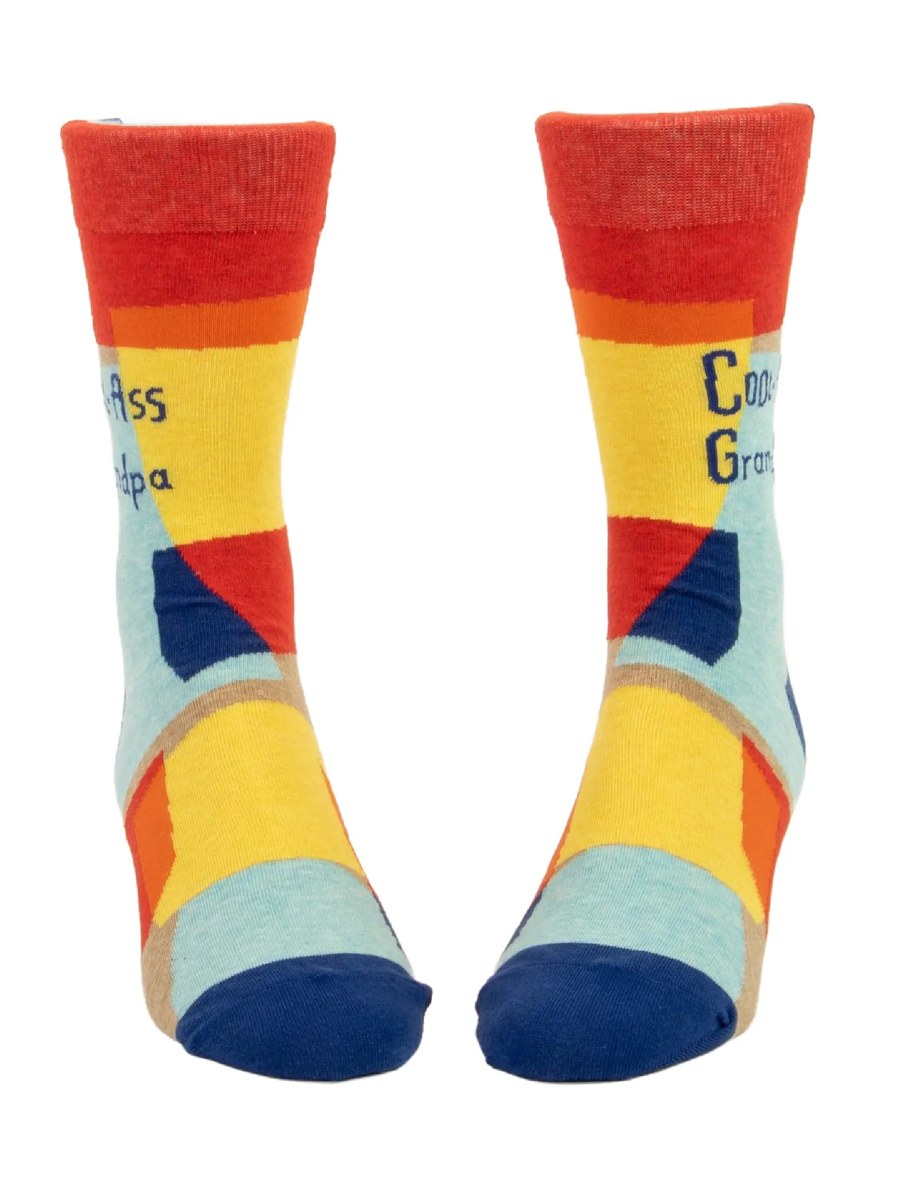 Cool Grandpa Men's Crew Socks by Blue Q