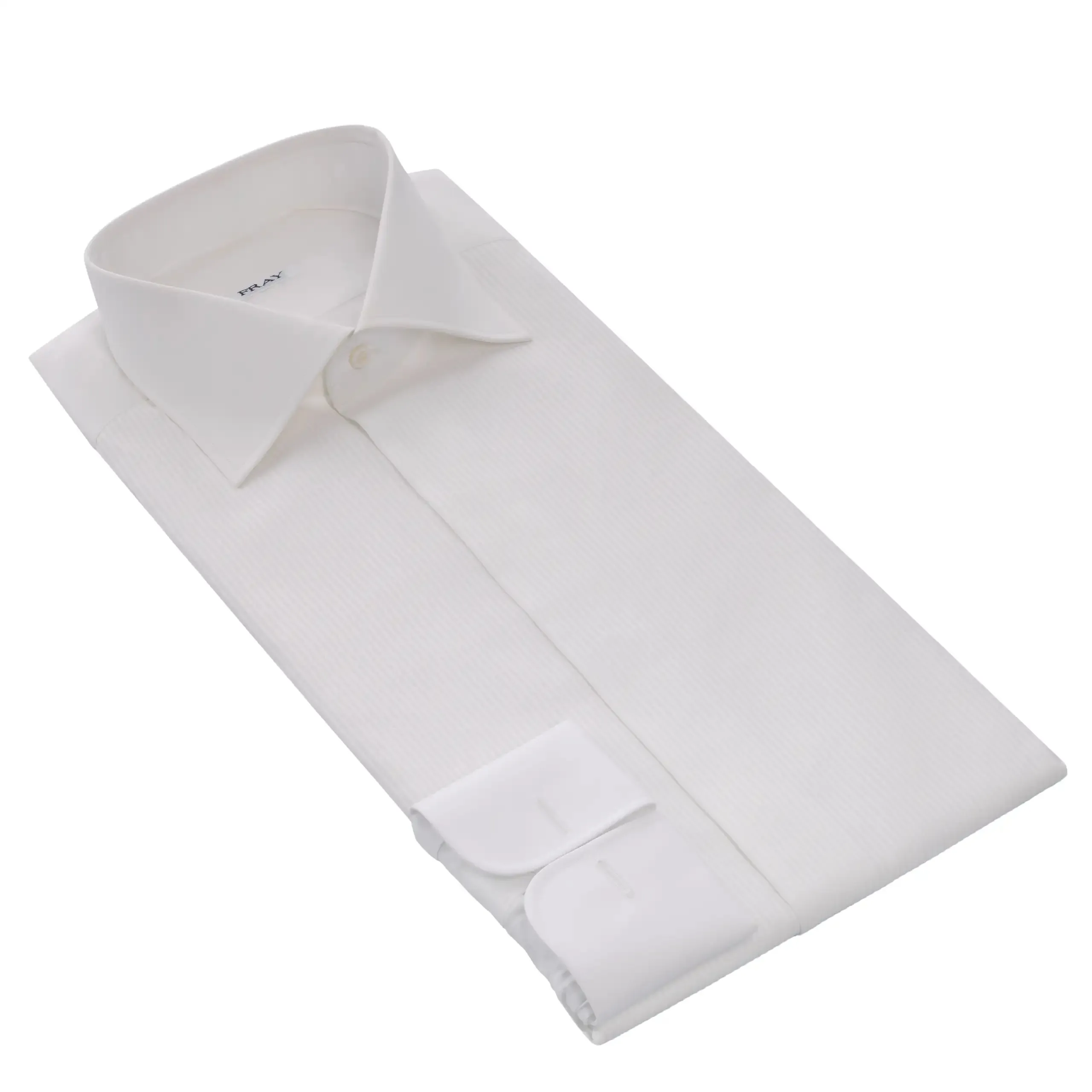 Cotton Tailcoat Shirt in White