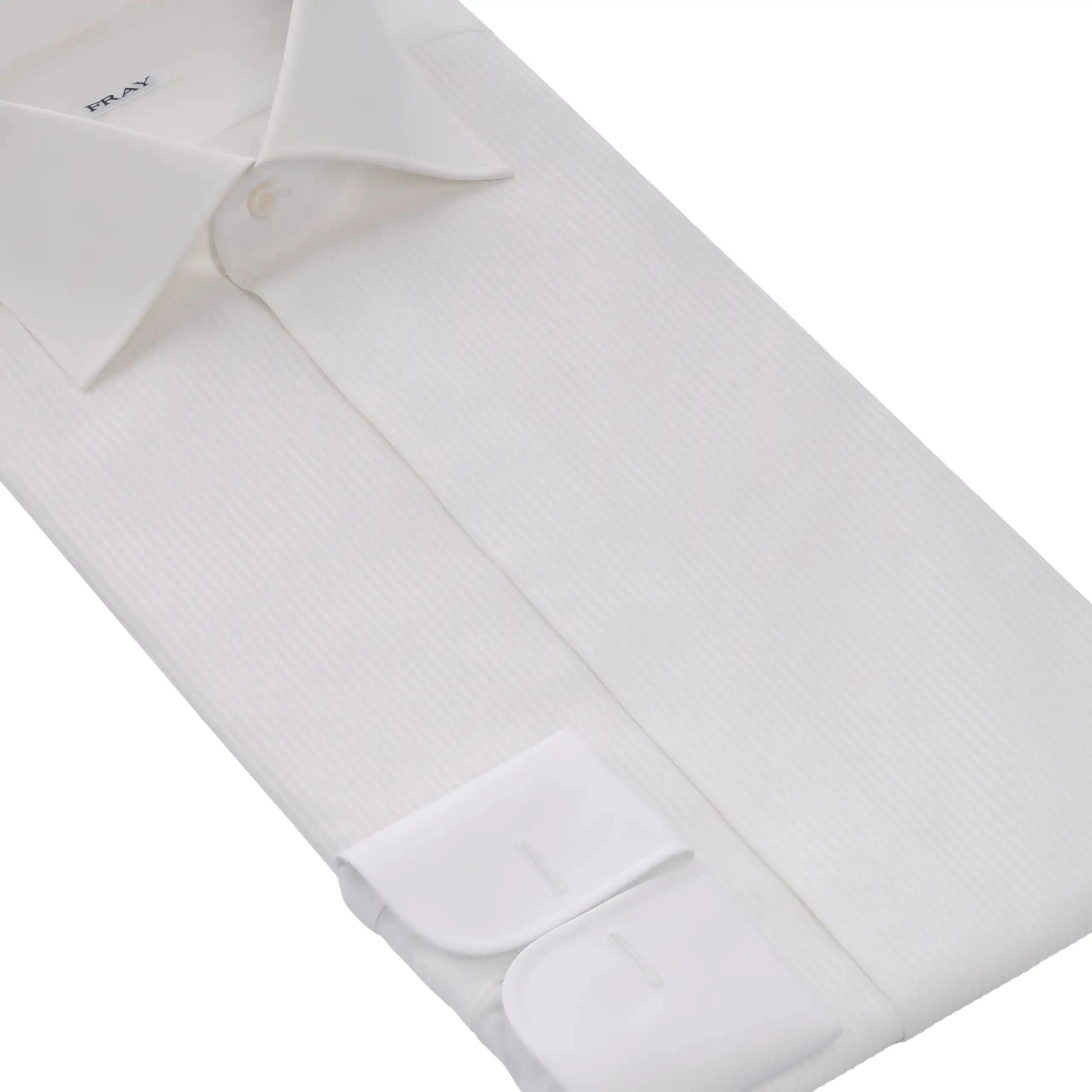 Cotton Tailcoat Shirt in White