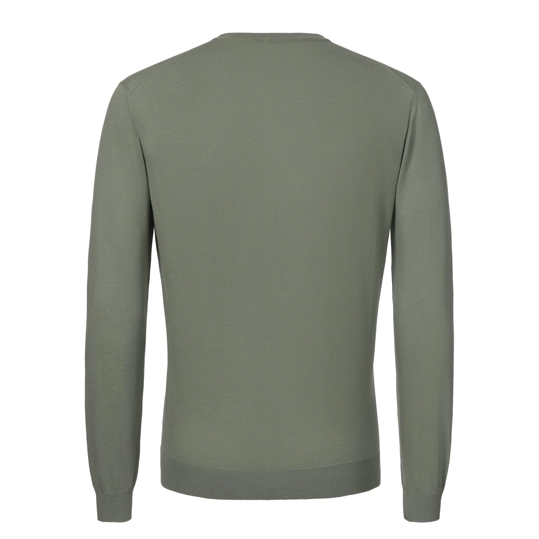 Crew-Neck Long Sleeve in Green