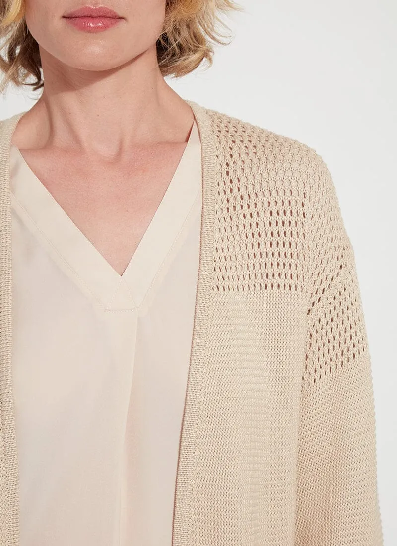 Dani Linen Mesh Cover-Up