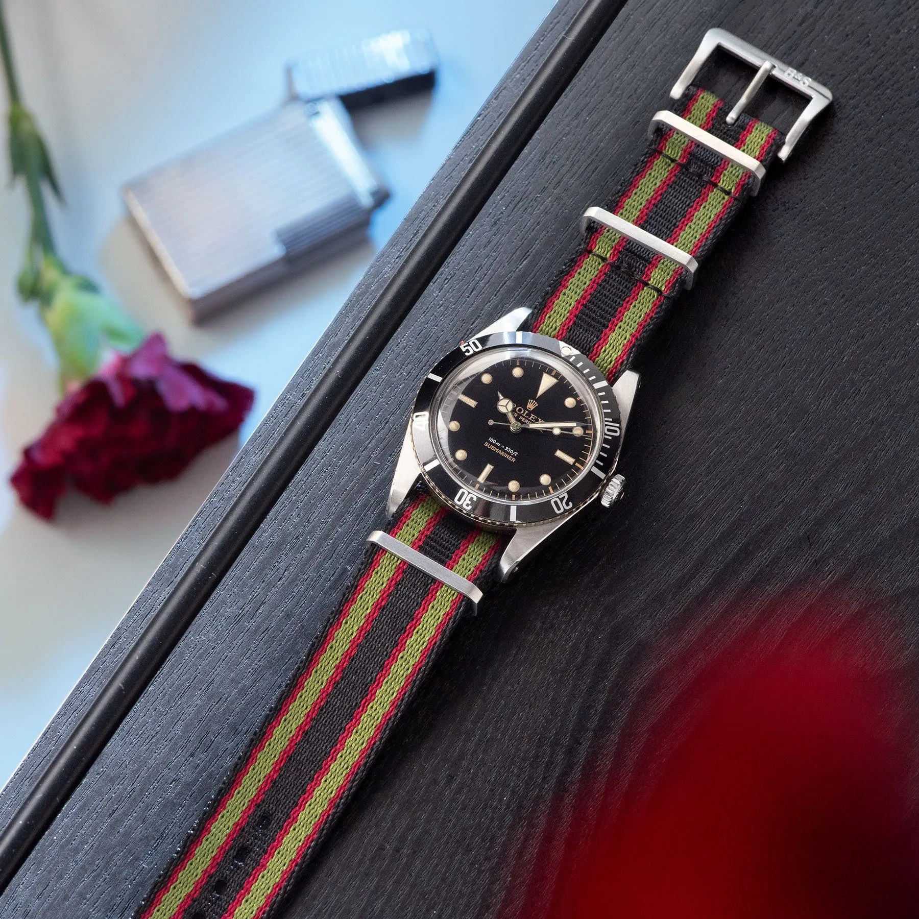 Deluxe Nylon Single Pass Watch Strap 007 Edition