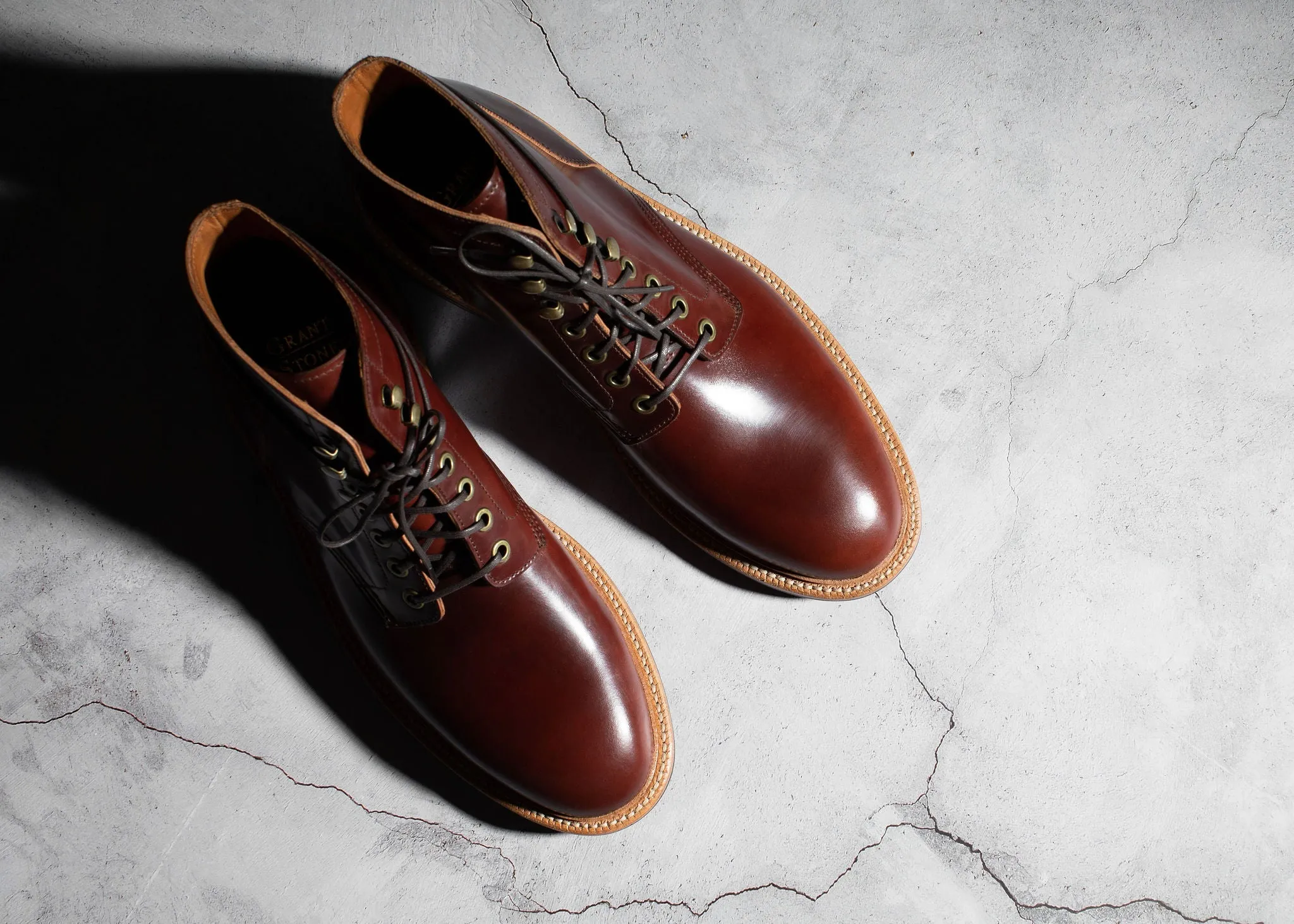 Diesel Boot Garnet Shell Cordovan