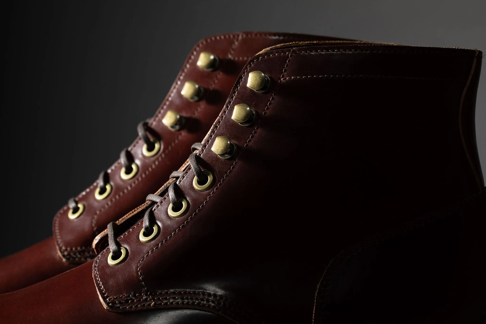 Diesel Boot Garnet Shell Cordovan