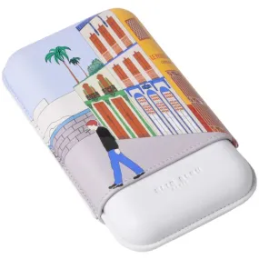 Elie Bleu "Casa Cubana" 3 Cigar Case