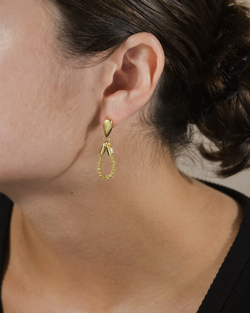 Elisa Chain Drop Earrings