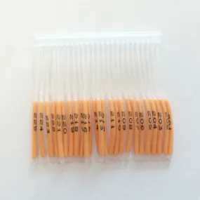 Fish Tags, Numbered, 1-100 Orange