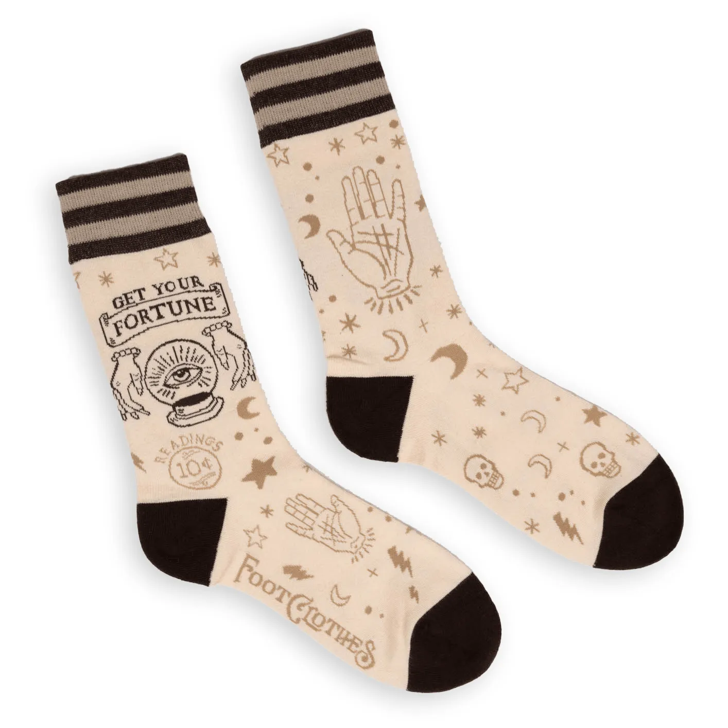 Fortune Teller Crew Socks