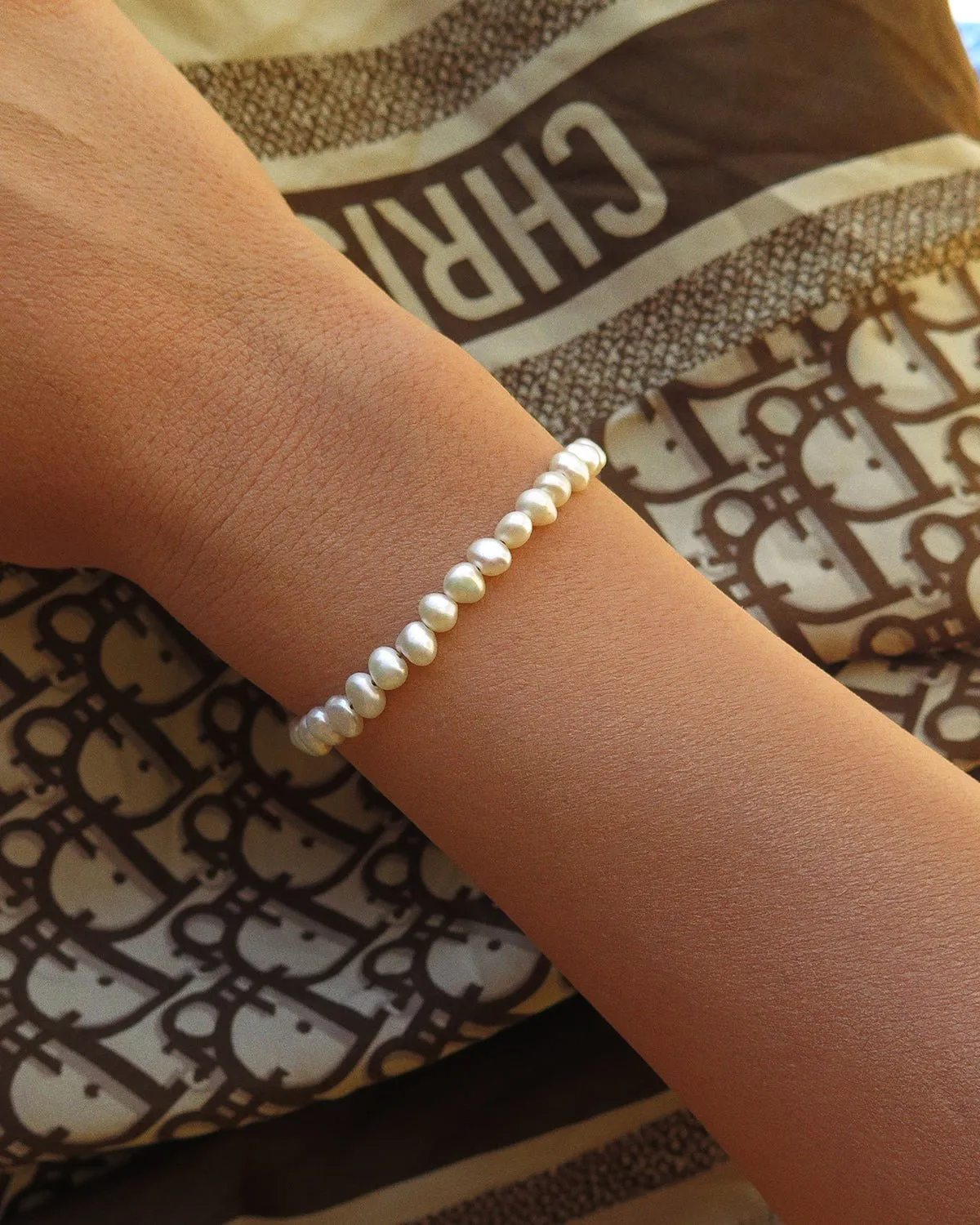 Freshwater Pearl Beaded Bracelet