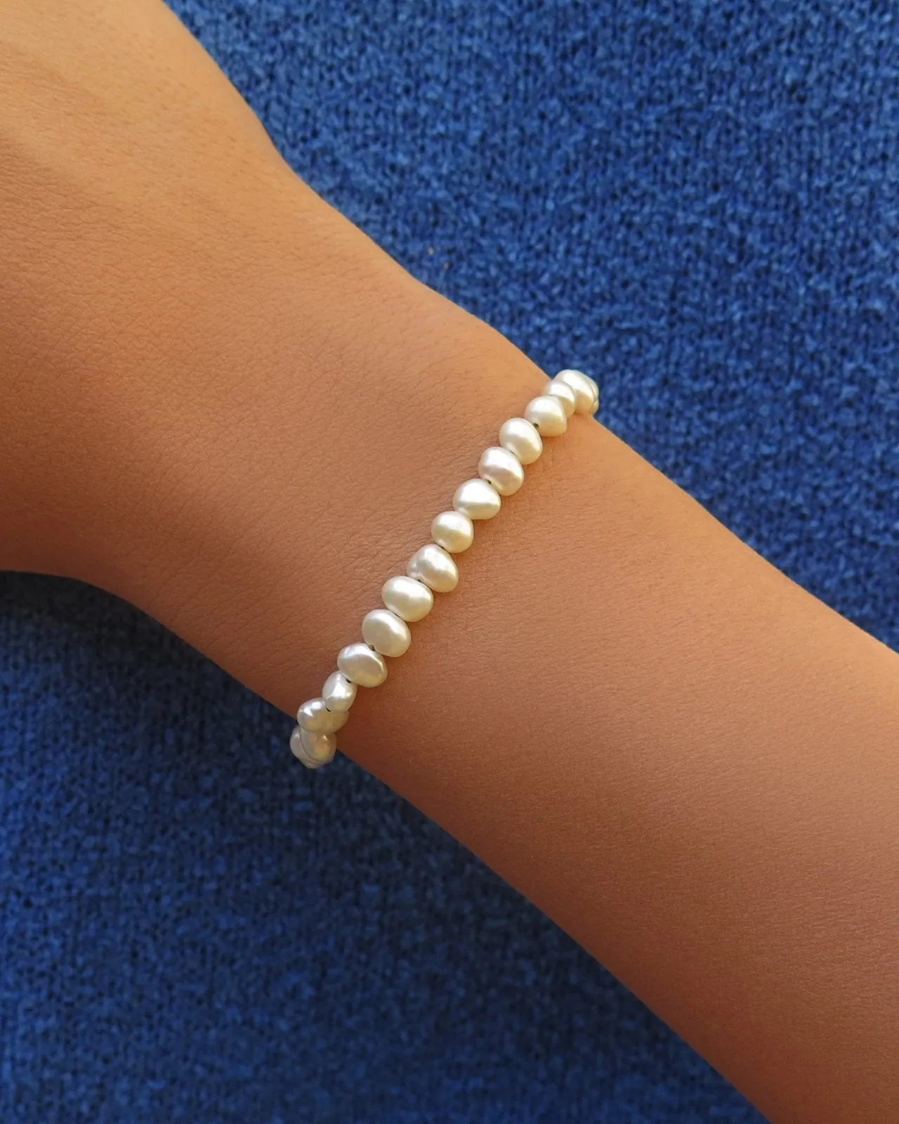 Freshwater Pearl Beaded Bracelet