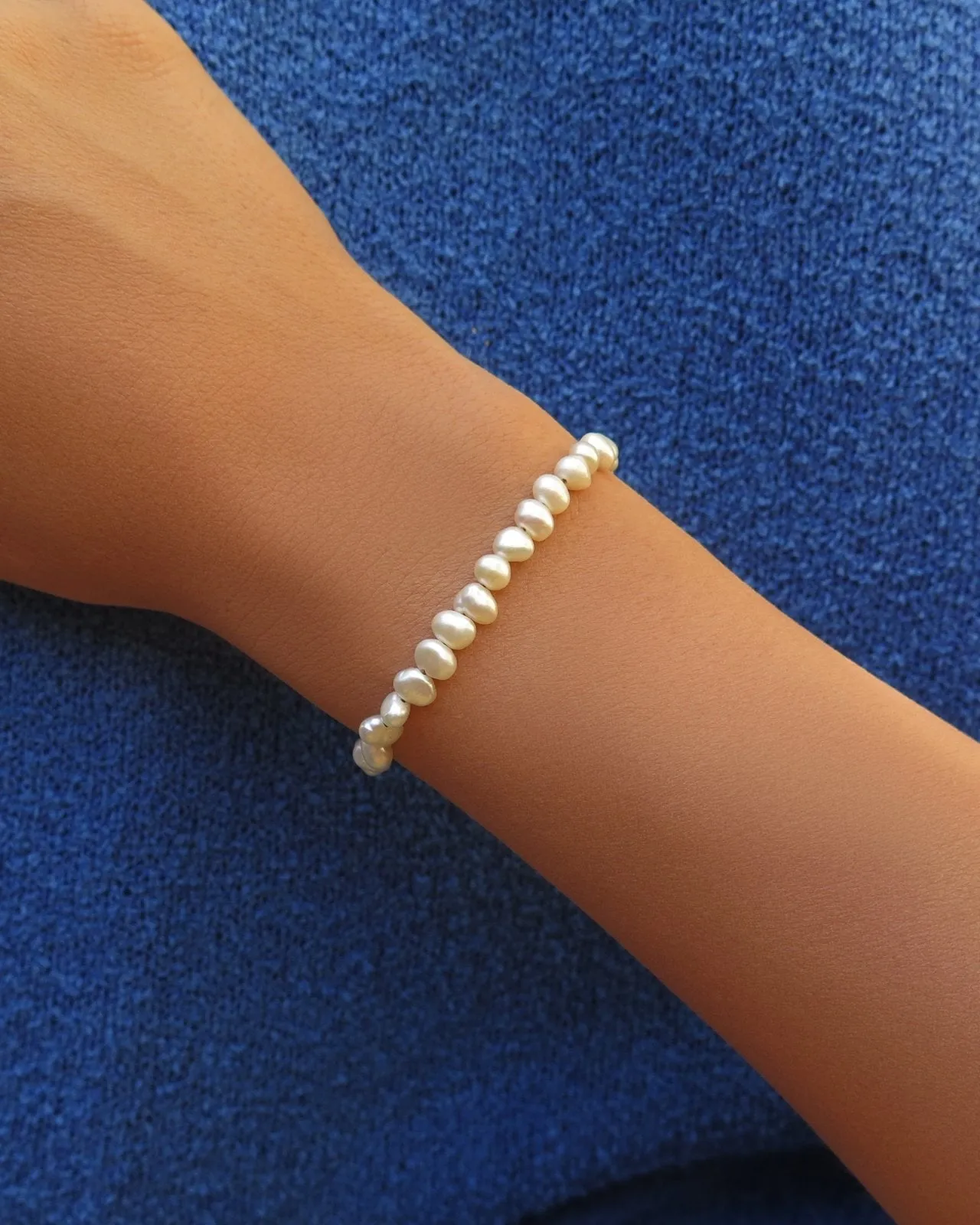 Freshwater Pearl Beaded Bracelet