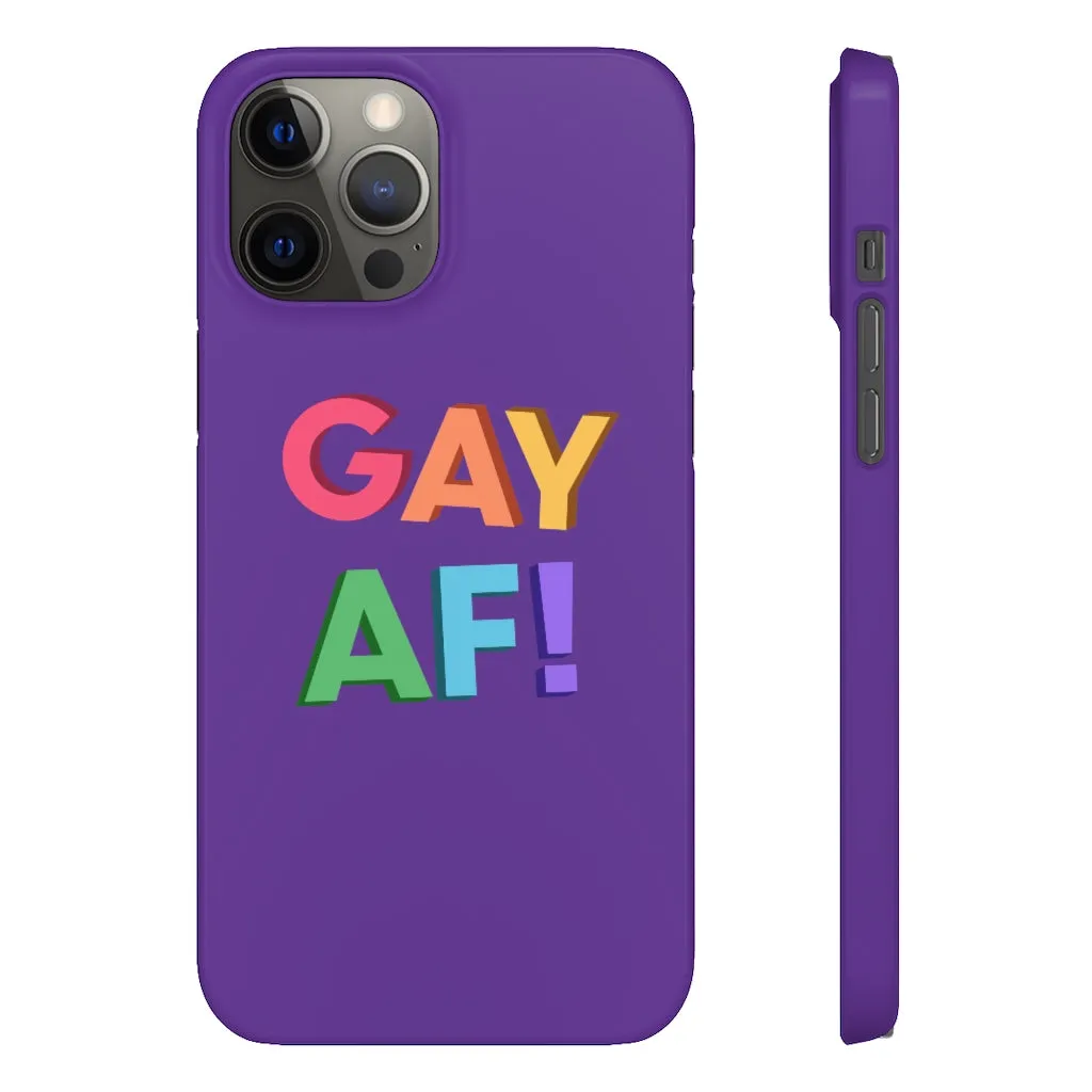 Gay AF! Phone Case for Apple & Samsung