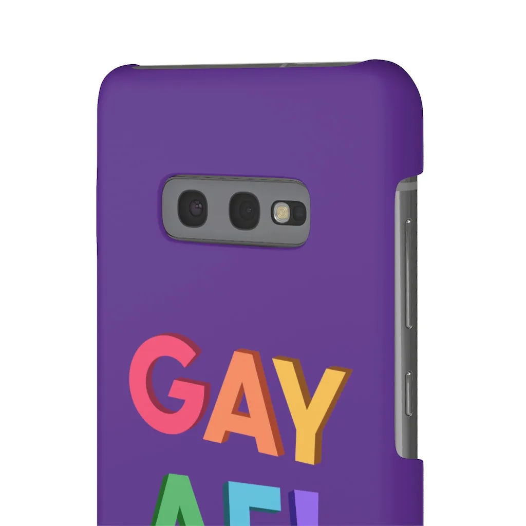 Gay AF! Phone Case for Apple & Samsung