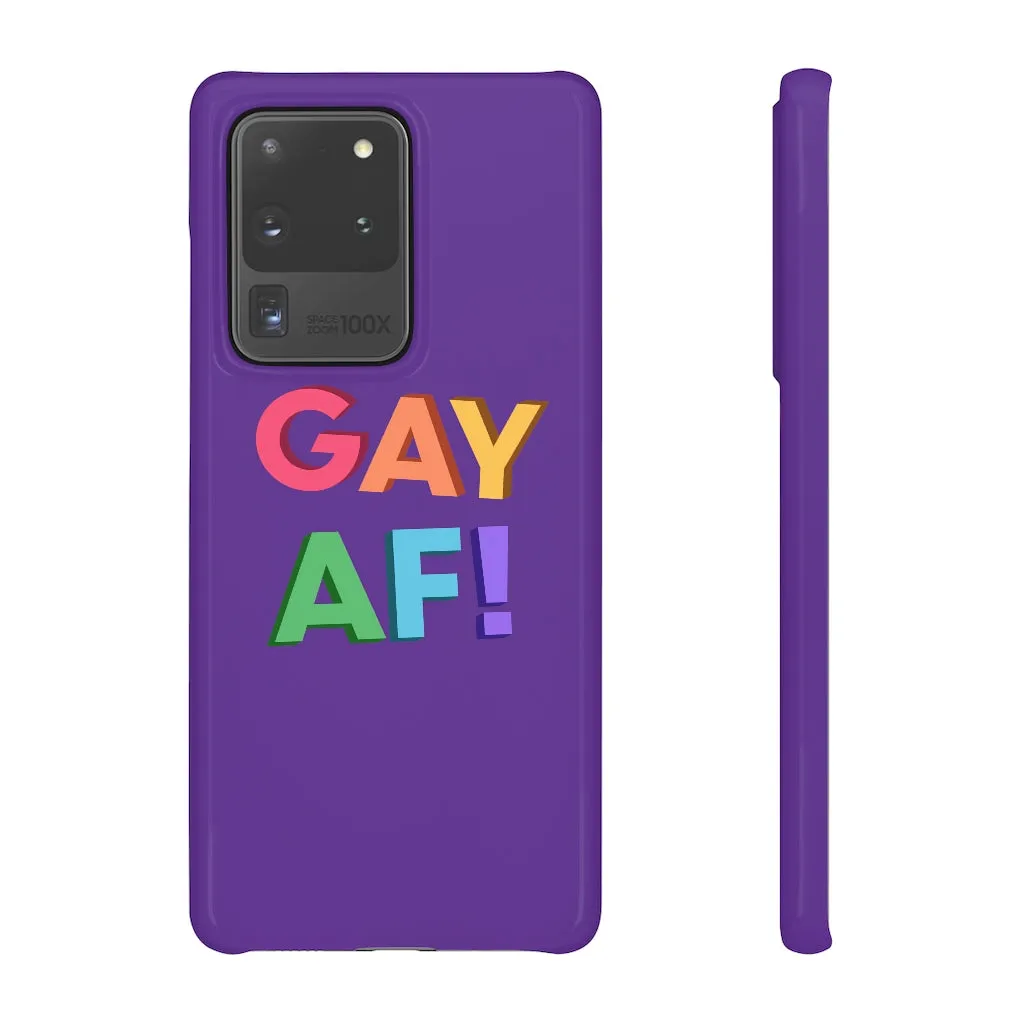 Gay AF! Phone Case for Apple & Samsung