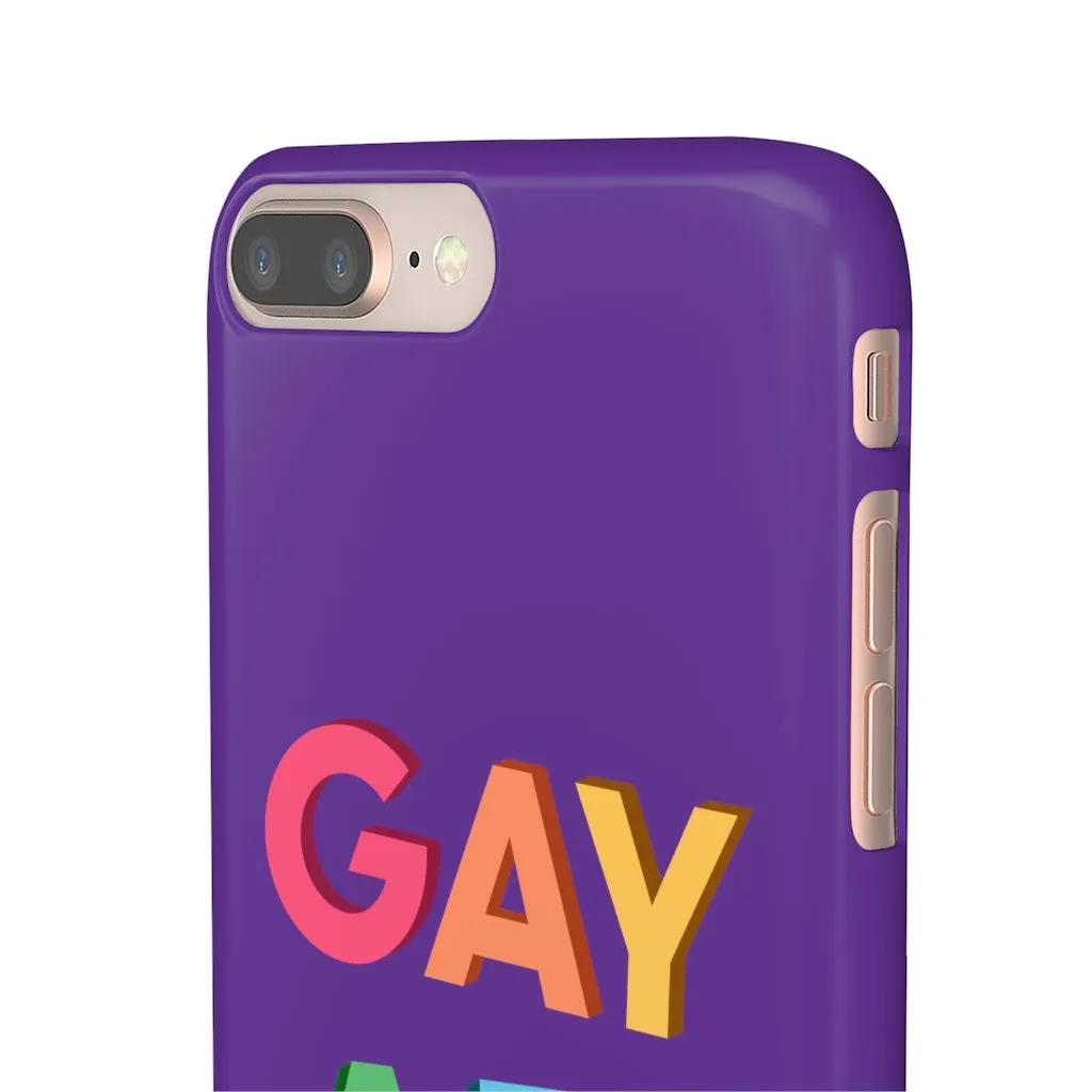 Gay AF! Phone Case for Apple & Samsung