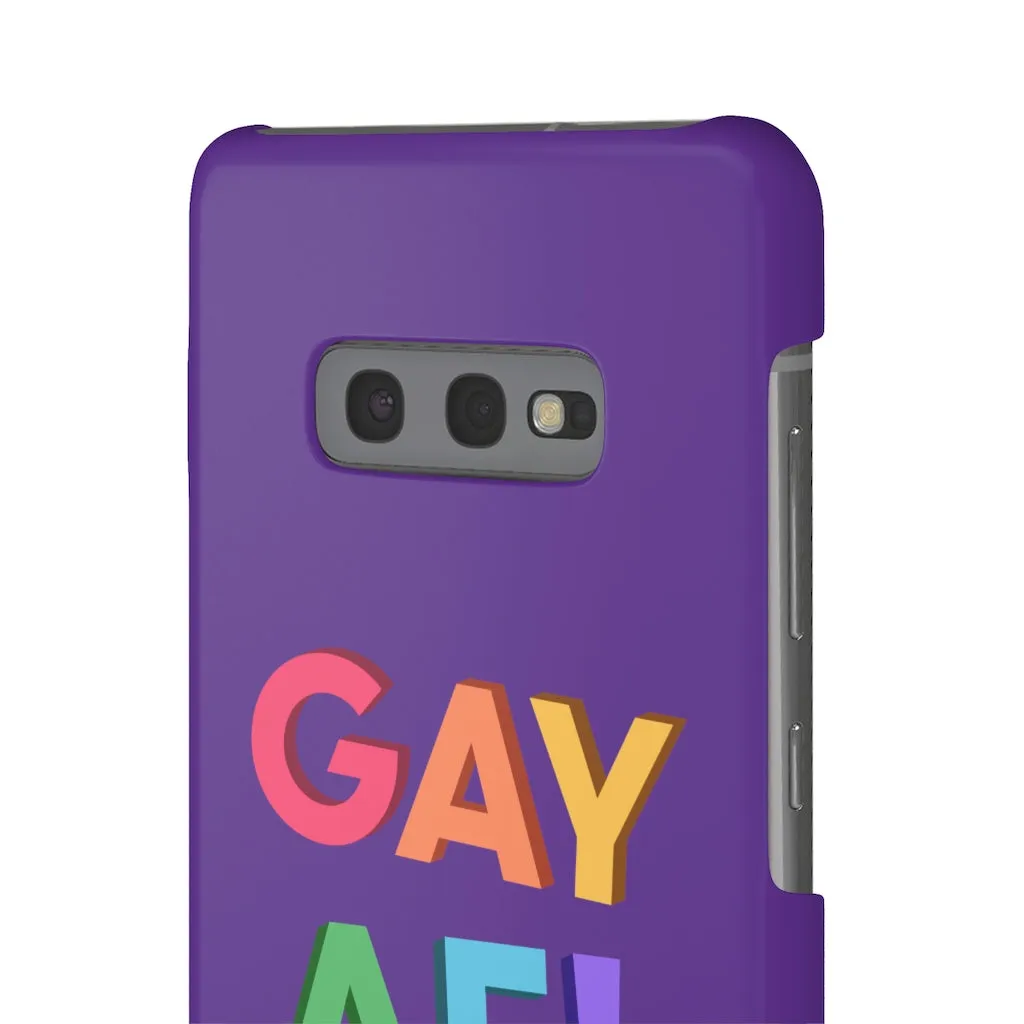 Gay AF! Phone Case for Apple & Samsung