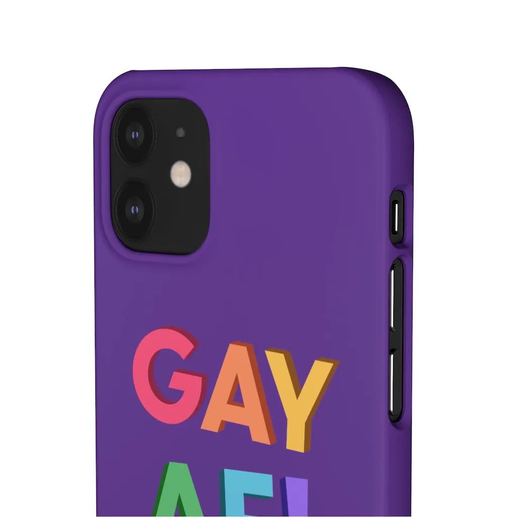 Gay AF! Phone Case for Apple & Samsung