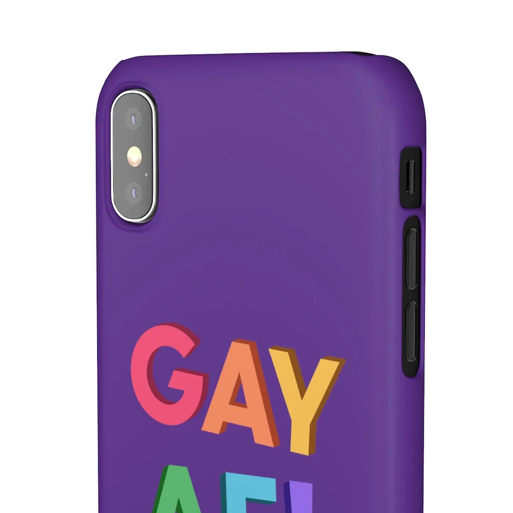 Gay AF! Phone Case for Apple & Samsung