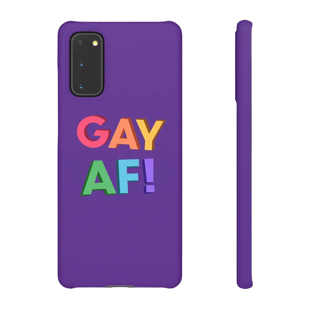 Gay AF! Phone Case for Apple & Samsung