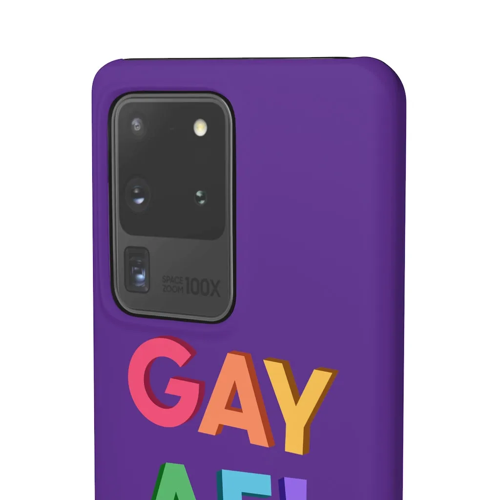 Gay AF! Phone Case for Apple & Samsung