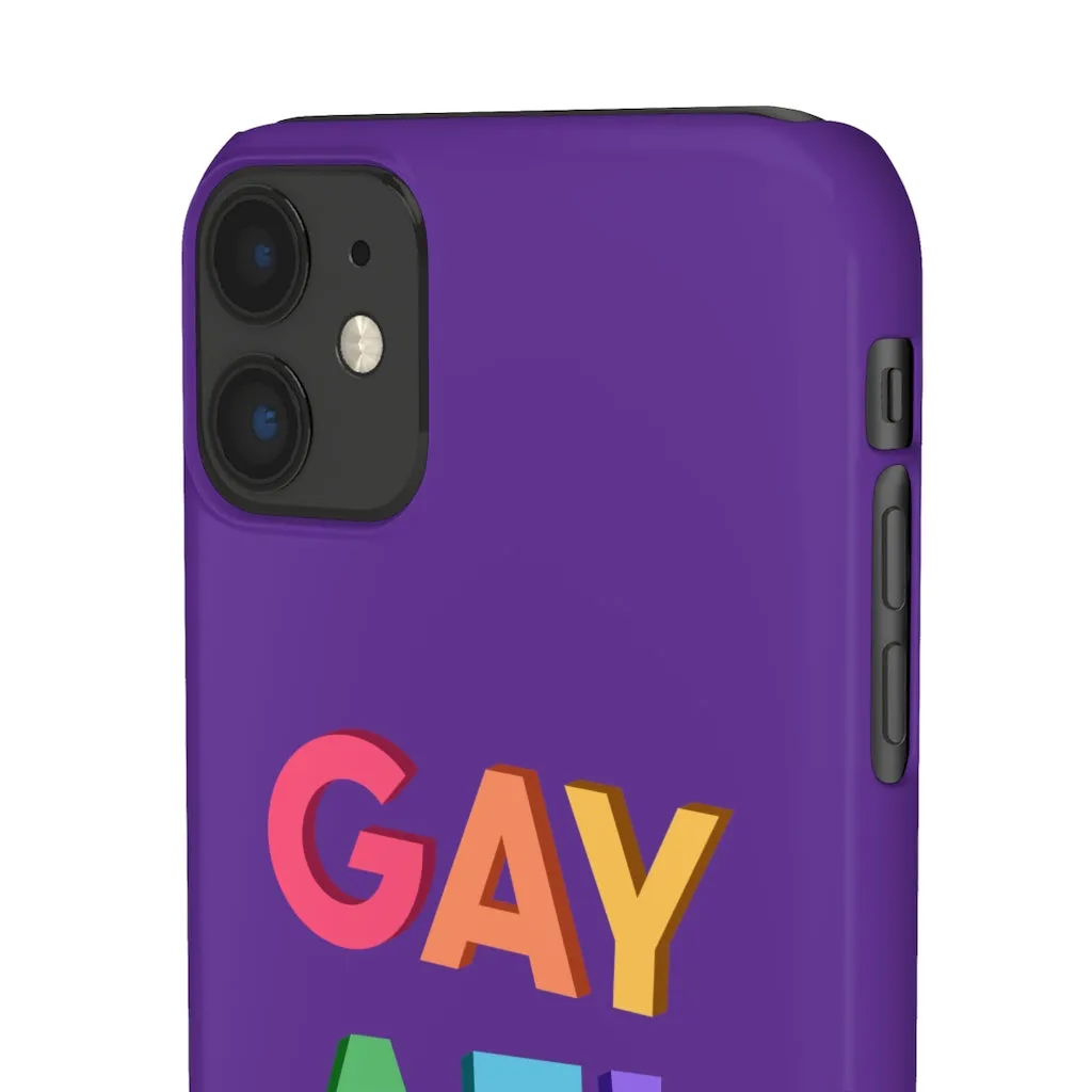 Gay AF! Phone Case for Apple & Samsung