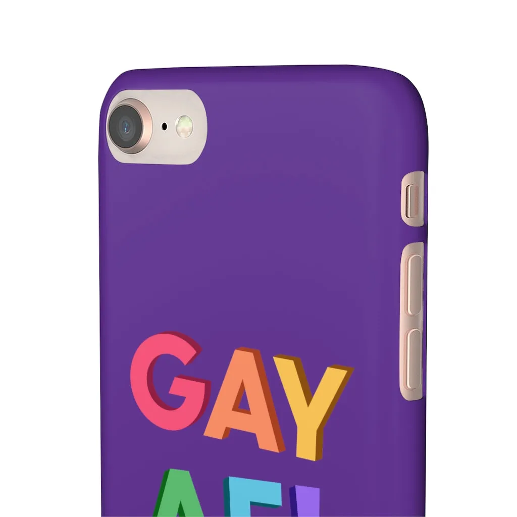 Gay AF! Phone Case for Apple & Samsung