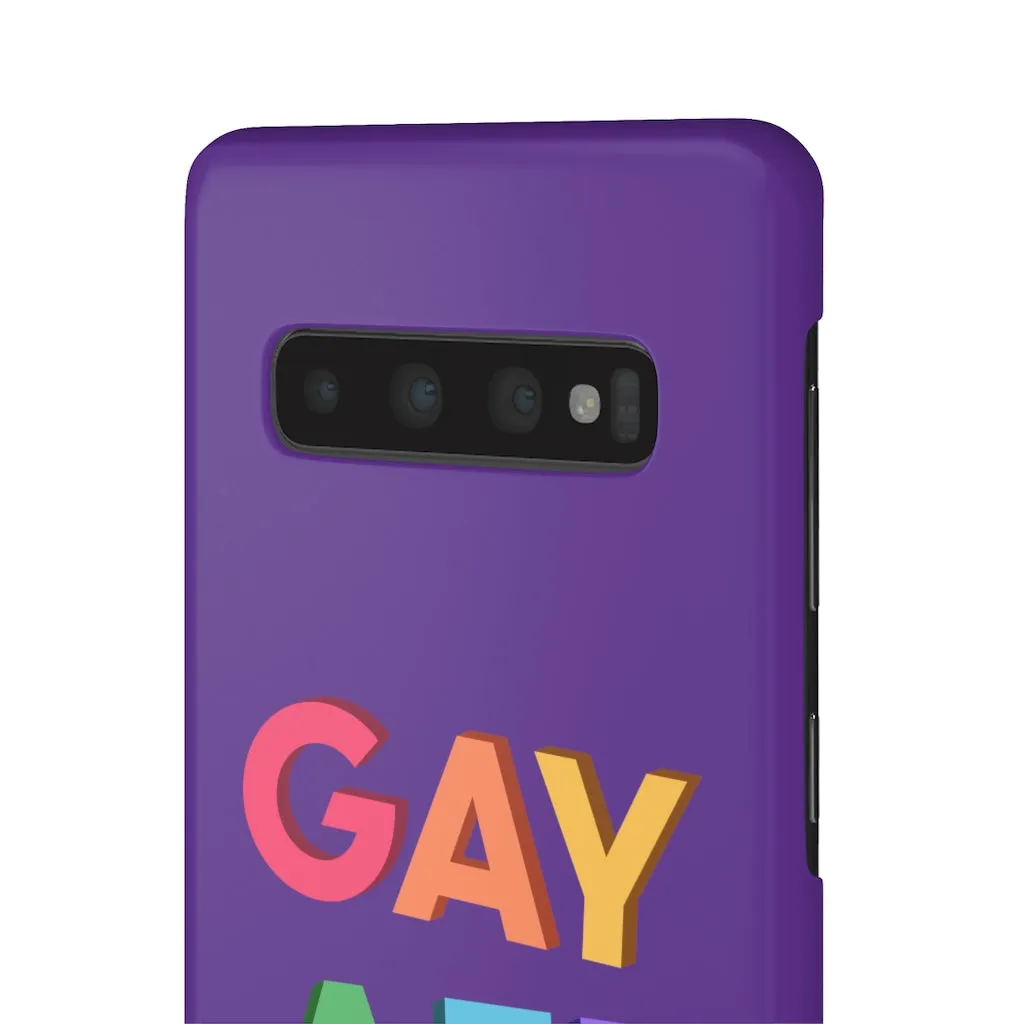 Gay AF! Phone Case for Apple & Samsung