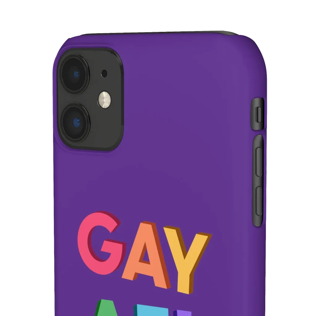 Gay AF! Phone Case for Apple & Samsung