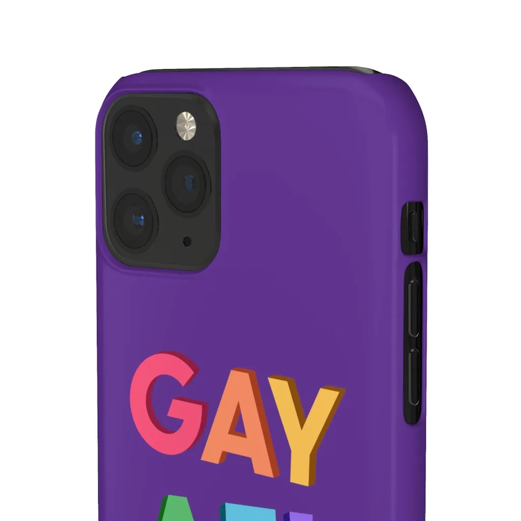 Gay AF! Phone Case for Apple & Samsung