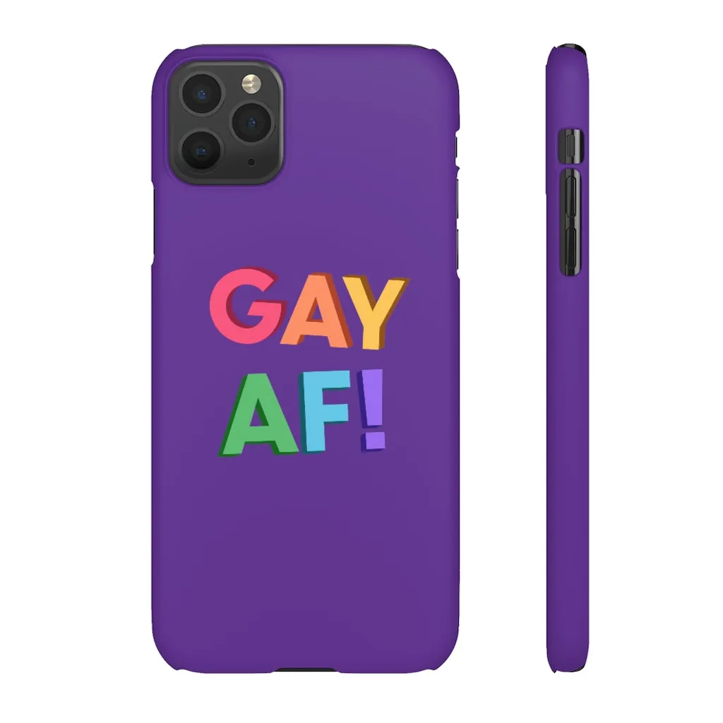 Gay AF! Phone Case for Apple & Samsung